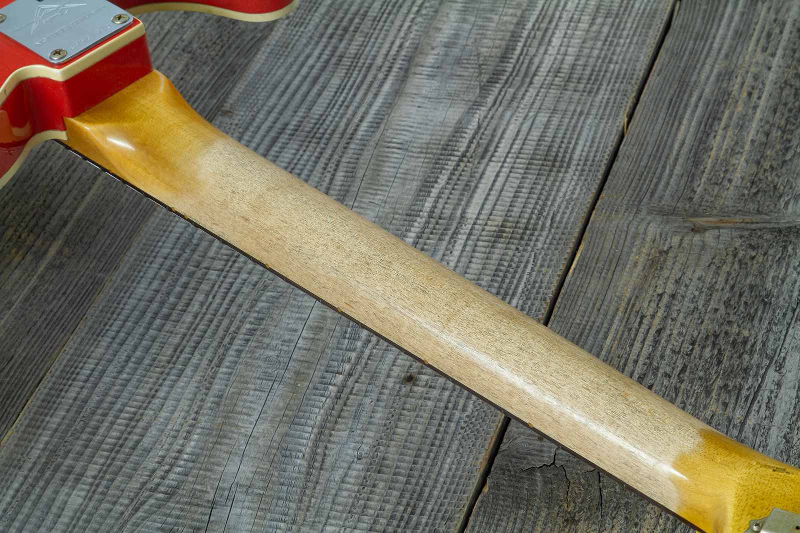 Fender Custom Shop Tele Custom 1960 2s Ht Rw #cz579562 - Heavy Relic Tahitian Coral O. 3-color Sunburst - Televorm elektrische gitaar - Variation 12