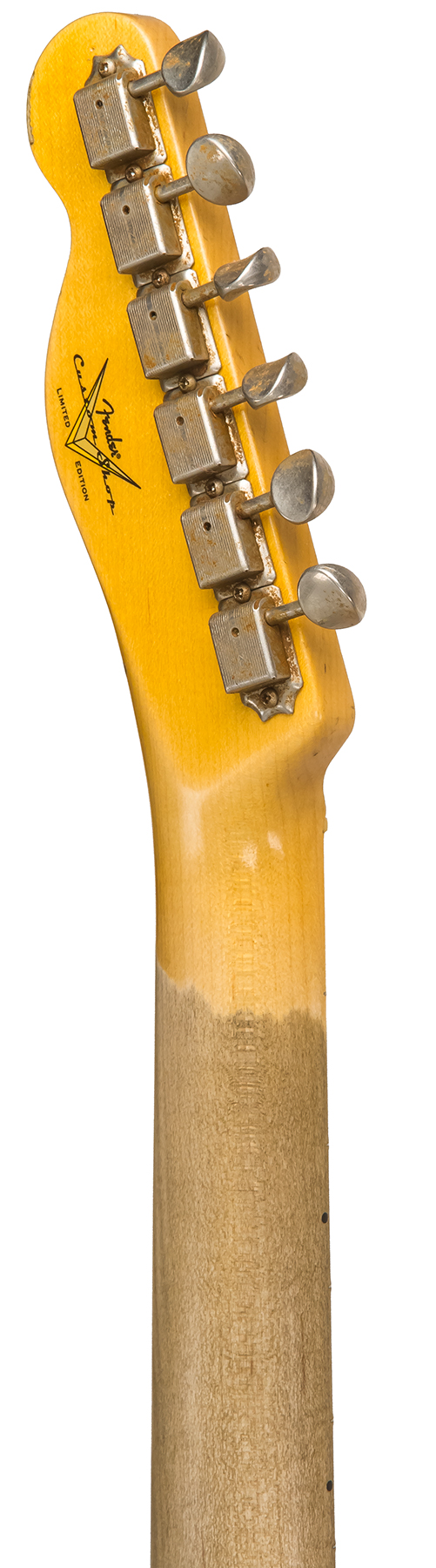 Fender Custom Shop Tele Custom 1963 2020 Ltd Rw #cz545983 - Relic Chartreuse Sparkle - Televorm elektrische gitaar - Variation 5