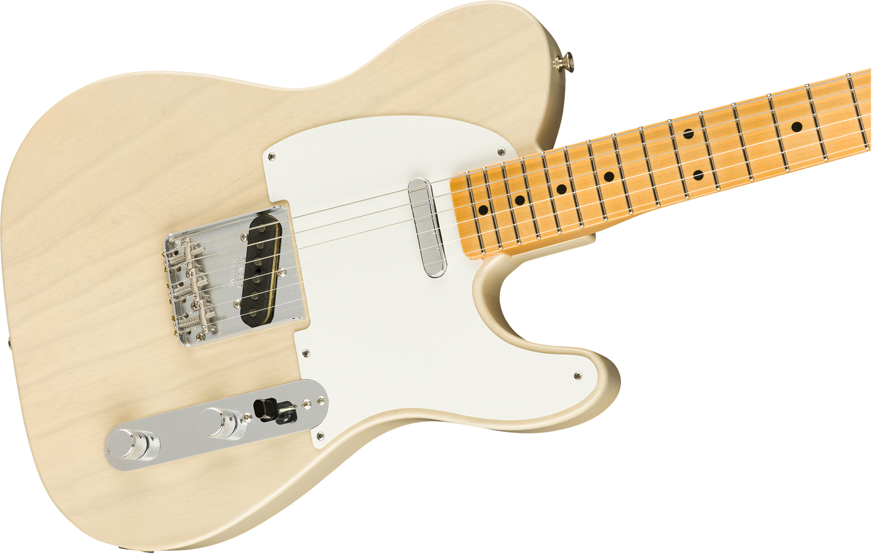 Fender Custom Shop Tele Vintage Custom 1958 Top Load Ltd Mn - Nos Aged White Blonde - Televorm elektrische gitaar - Variation 2
