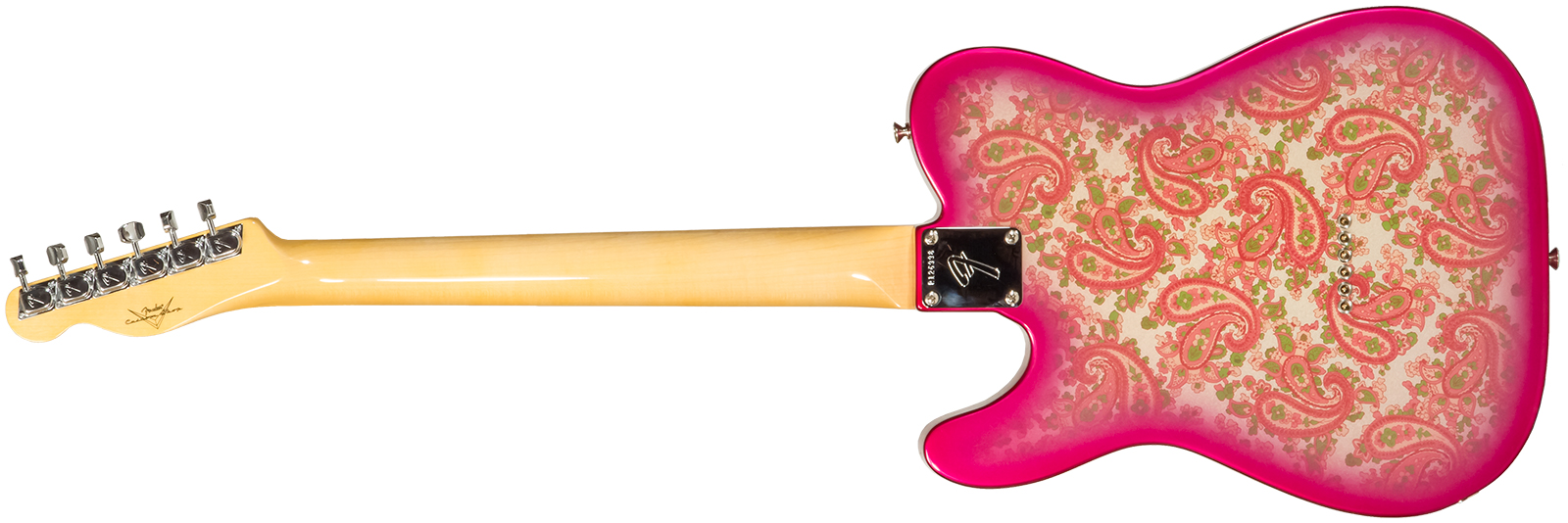 Fender Custom Shop Tele Vintage Custom 1968 2s Ht Mn #r126998 - Nos Pink Paisley - Televorm elektrische gitaar - Variation 1