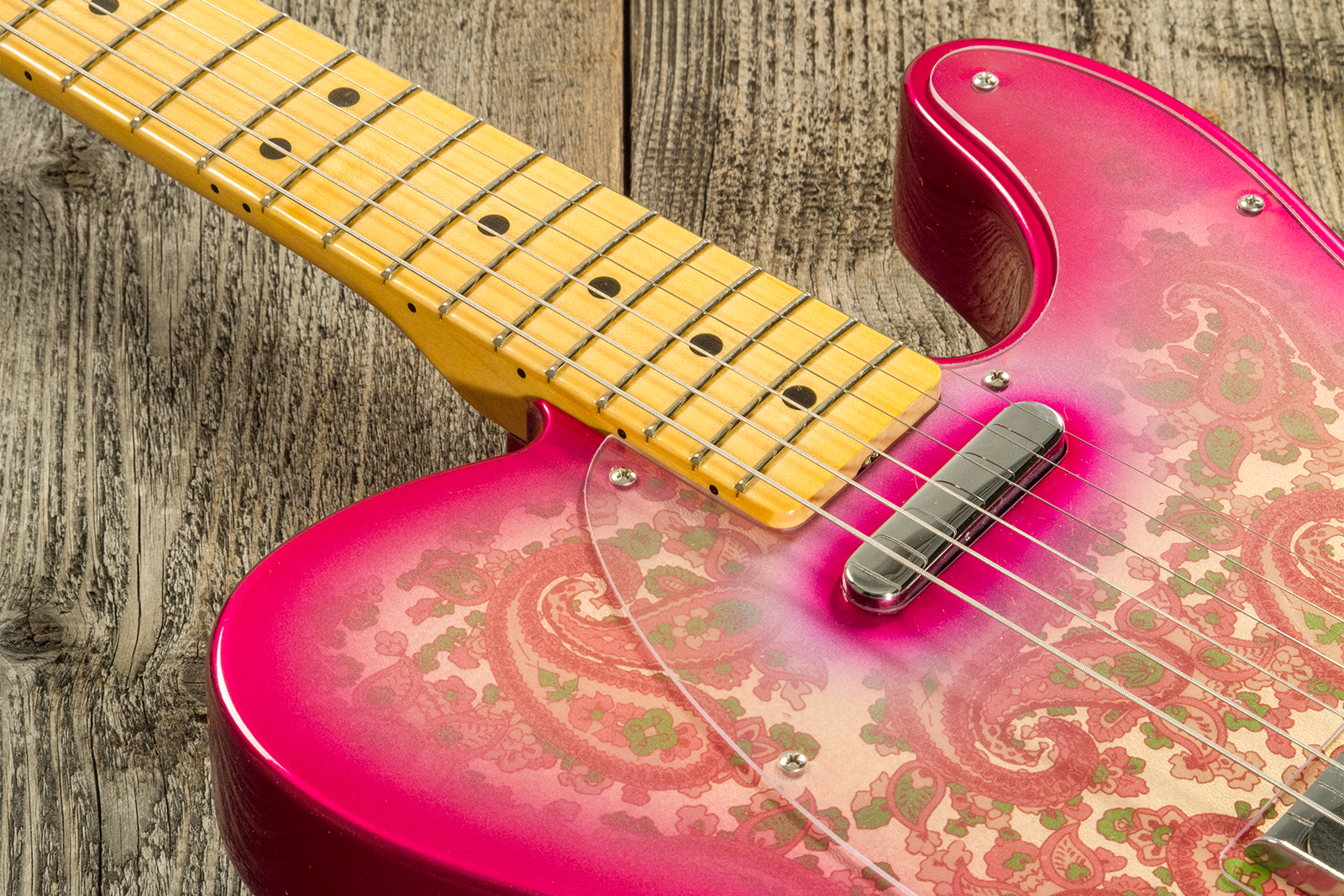 Fender Custom Shop Tele Vintage Custom 1968 2s Ht Mn #r126998 - Nos Pink Paisley - Televorm elektrische gitaar - Variation 3