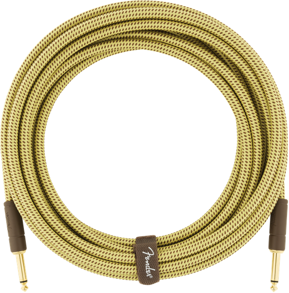 Fender Deluxe Instrument Cable Droit/droit 18.6ft Tweed - Kabel - Variation 1