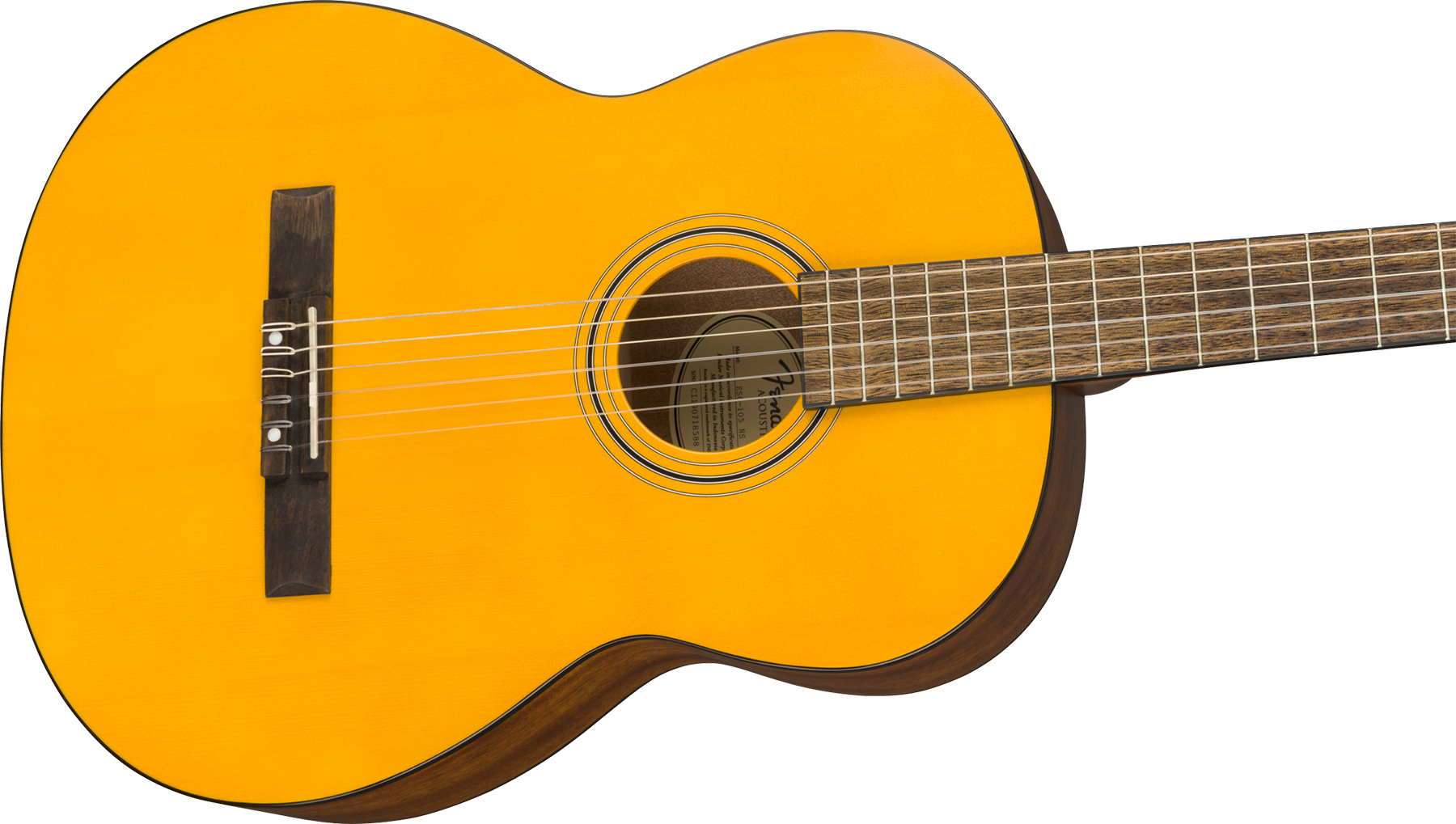 Fender Esc-105 Classical Educational Tout Okoume Noy - Vintage Natural Satin - Klassieke gitaar 4/4 - Variation 2