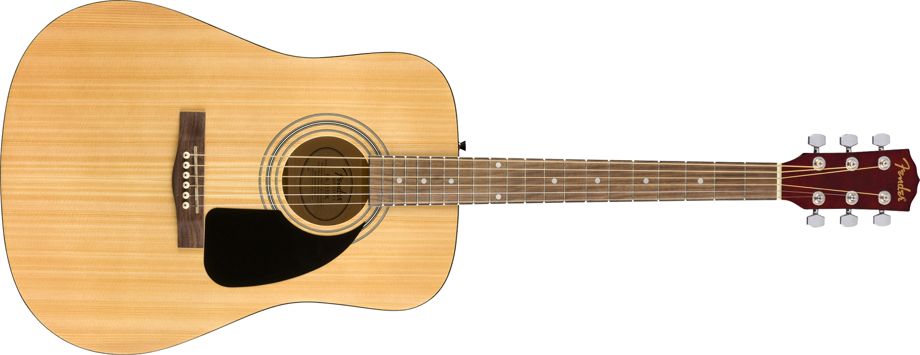 Fender Fa-115 Pack Dreadnought Epicea Acajou Wal - Natural - Western gitaar set - Variation 2