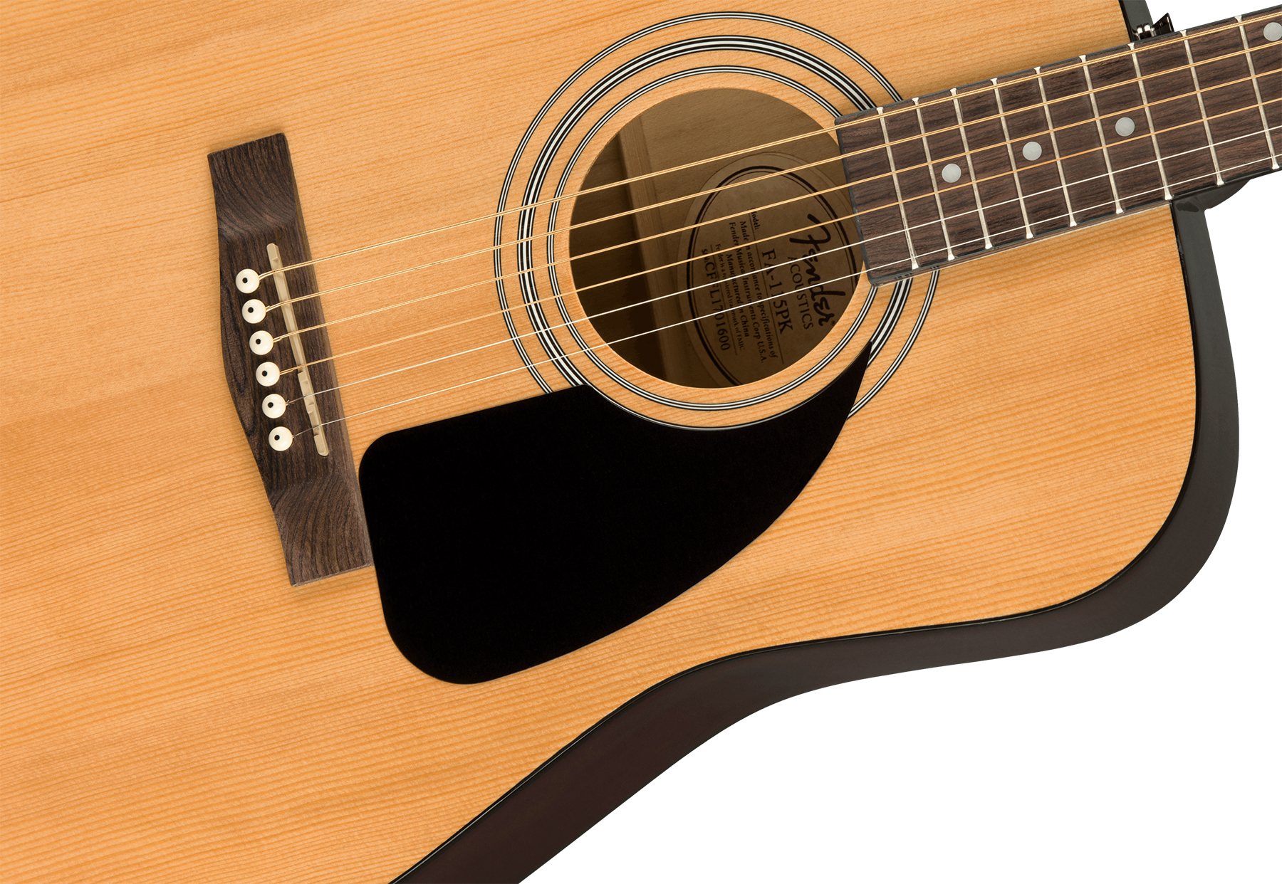 Fender Fa-115 Pack Dreadnought Epicea Acajou Wal - Natural - Western gitaar set - Variation 4