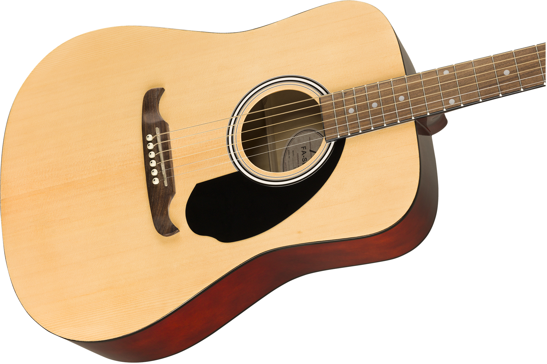 Fender Fa-125 Dreadnought 2020 Epicea Acajou Wal - Natural - Westerngitaar & electro - Variation 2