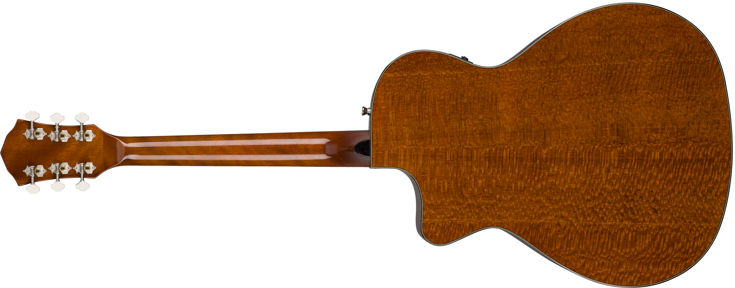 Fender Fa-345ce Alternative Auditorium Cw Erable Lacewood Lau - Natural - Elektro-akoestische gitaar - Variation 1