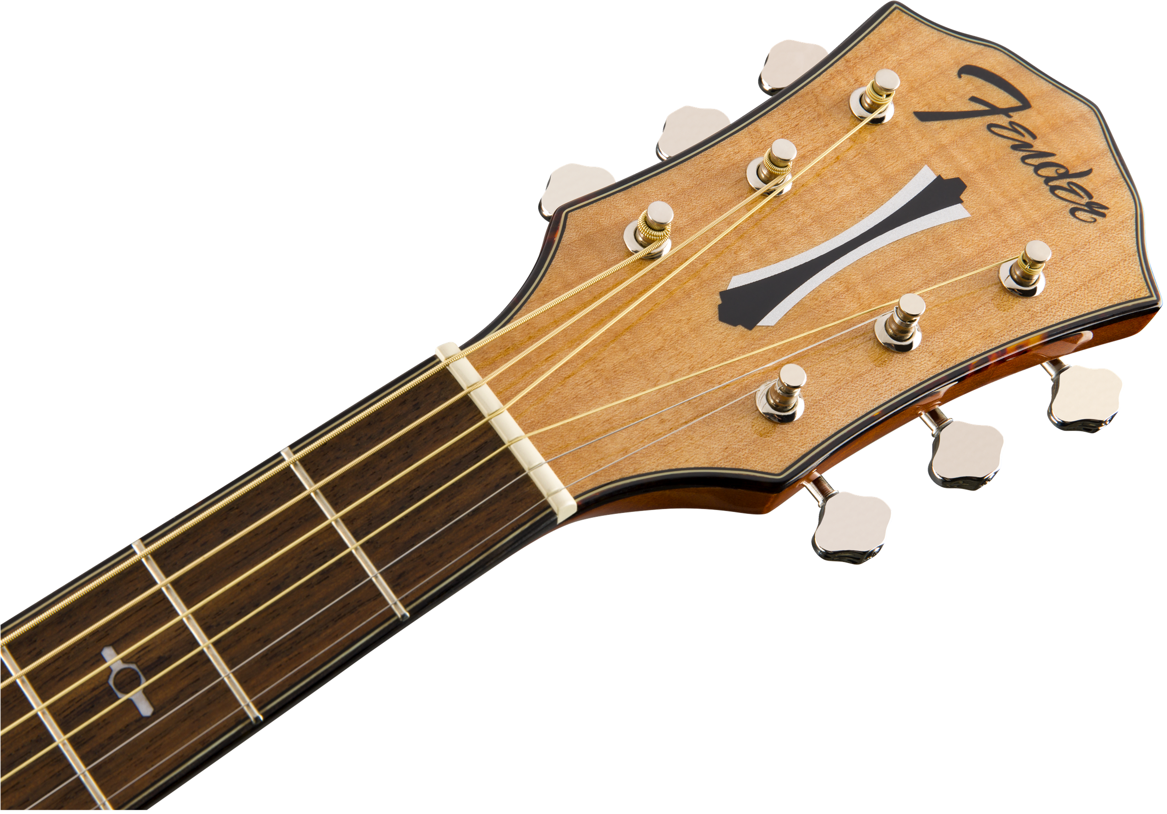 Fender Fa-345ce Alternative Auditorium Cw Erable Lacewood Lau - Natural - Elektro-akoestische gitaar - Variation 4