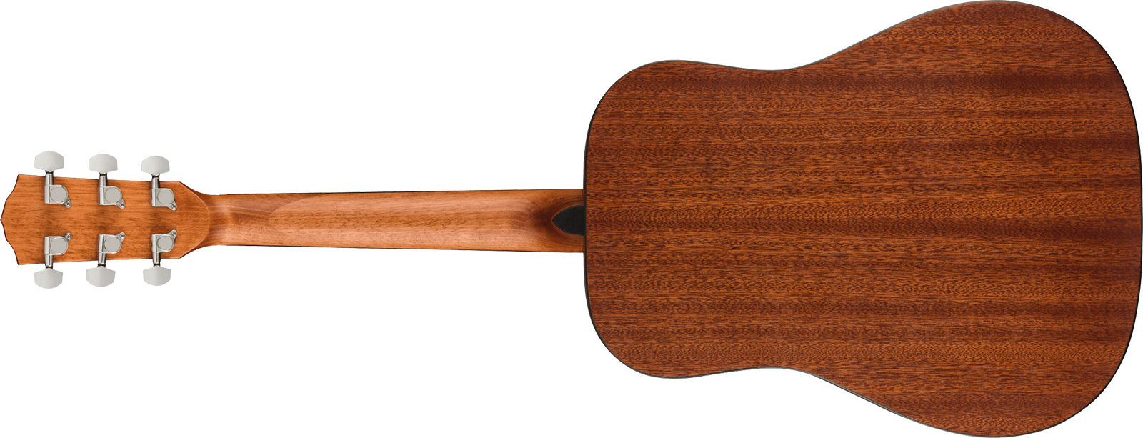 Fender Fa15 3/4 Steel Alternative Shsc Agathis Sapele Wal - Black Satin - Volksgitaar - Variation 1