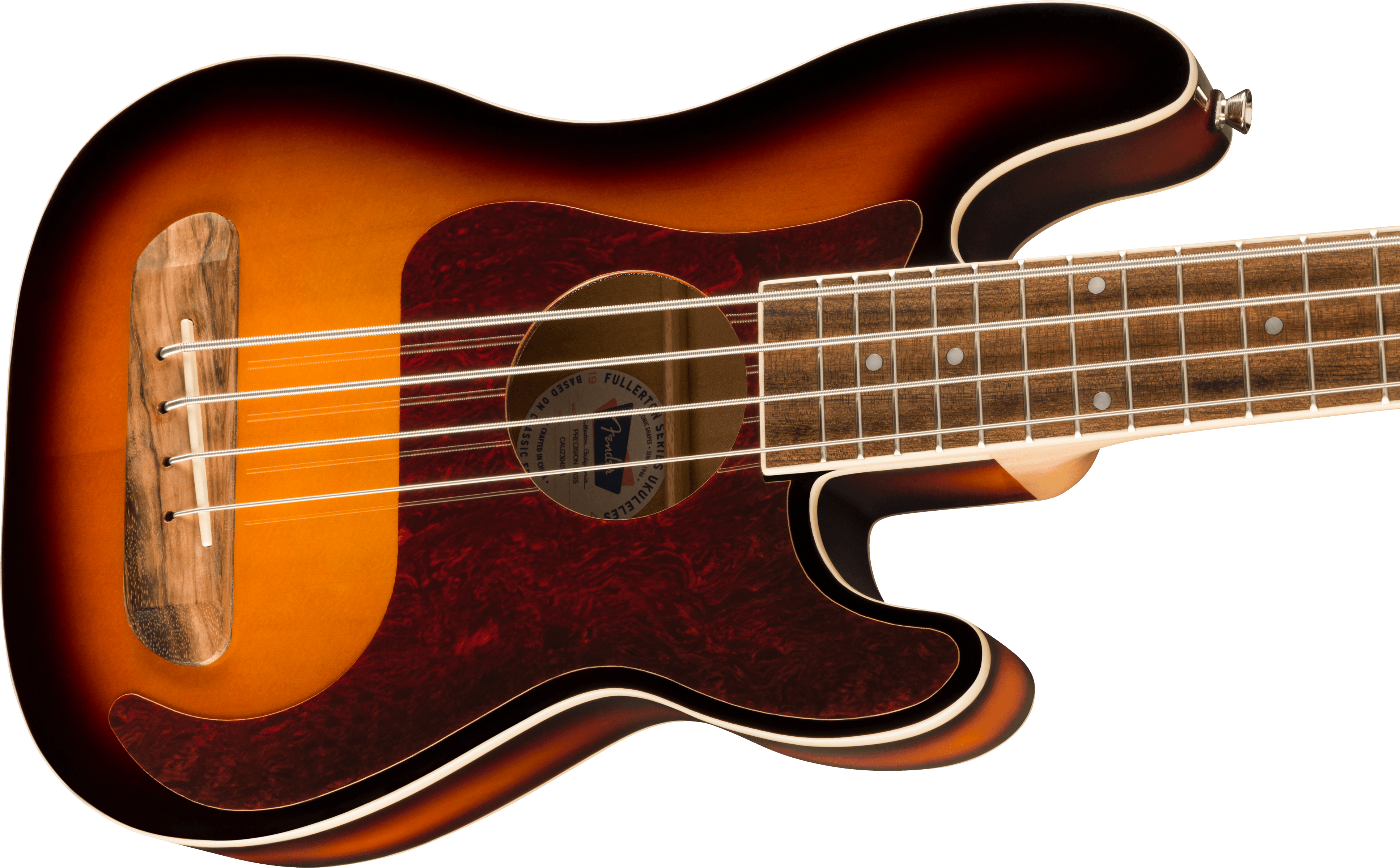 Fender Fullerton Precision Uke Concert Cw Epicea Okoume Noy - 3-color Sunburst - Ukulele - Variation 2