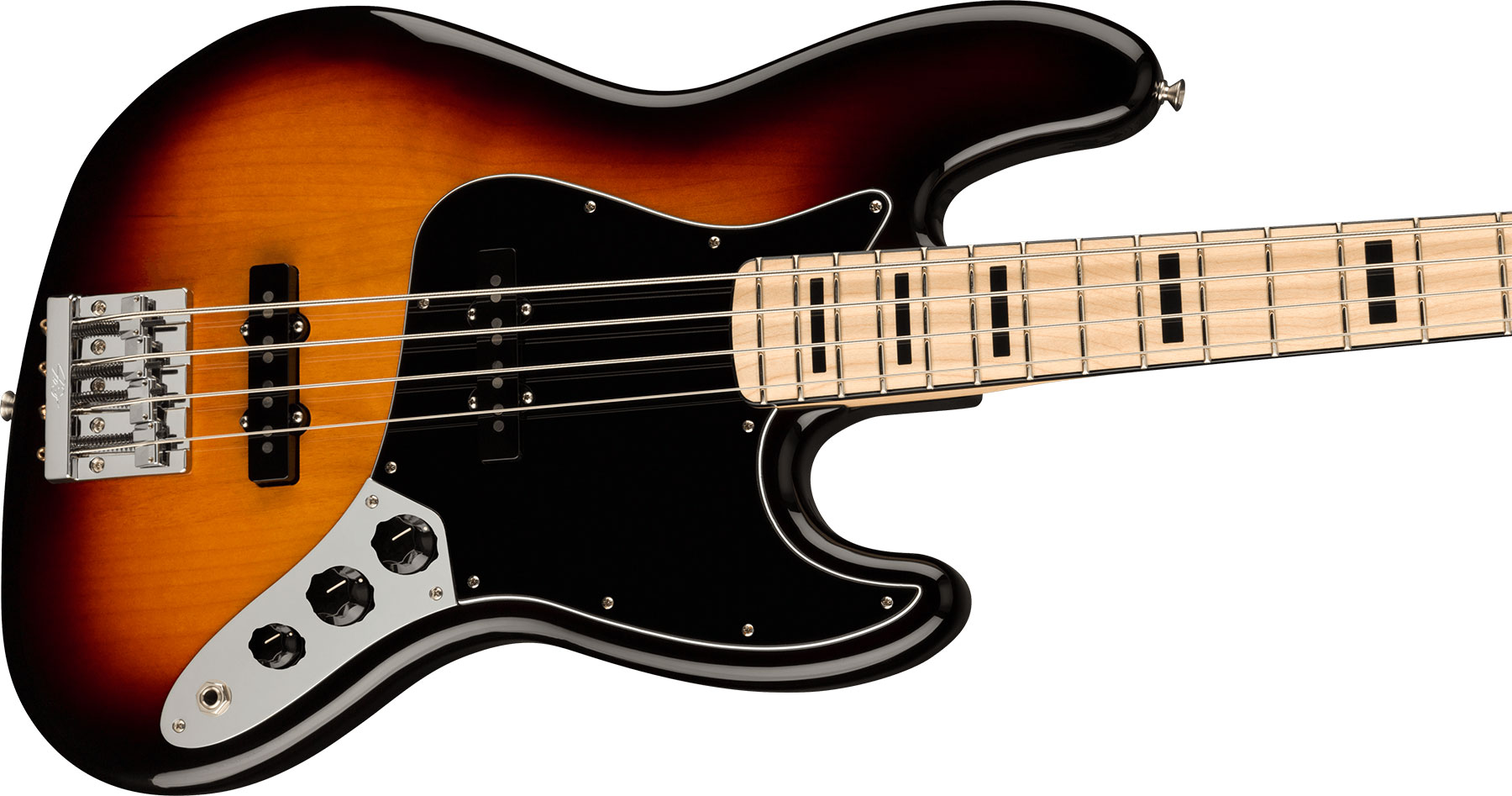 Fender Geddy Lee Jazz Bass Signature Mex Mn - 3-color Sunburst - Solid body elektrische bas - Variation 2