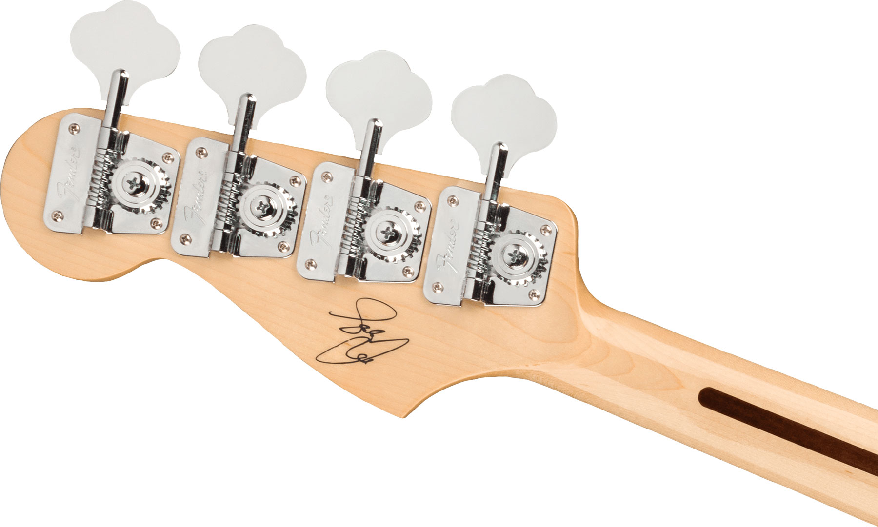 Fender Geddy Lee Jazz Bass Signature Mex Mn - Black - Solid body elektrische bas - Variation 3