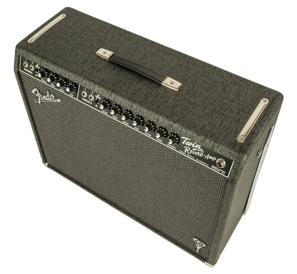 Fender George Benson Gb Twin Reverb 85w Gray 2x12 - Combo voor elektrische gitaar - Variation 1