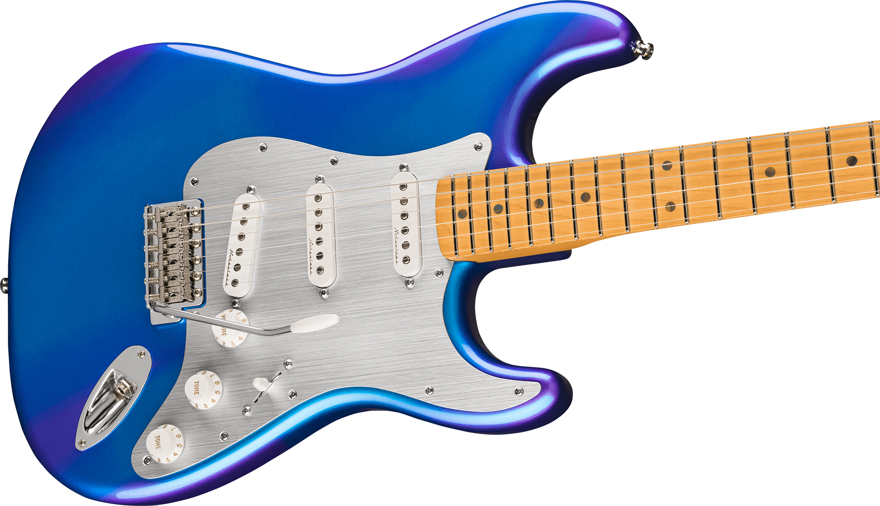 Fender H.e.r. Strat Ltd Signature Mex 3s Trem Mn - Blue Marlin - Elektrische gitaar in Str-vorm - Variation 2