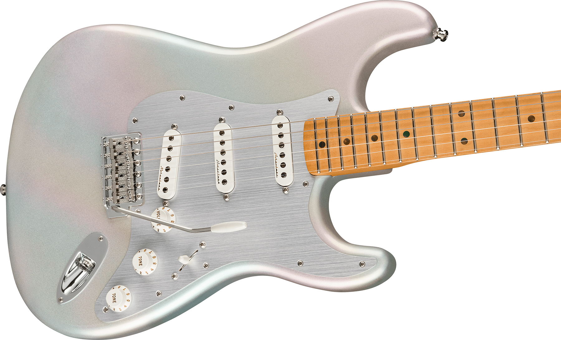 Fender H.e.r. Strat Signature Mex 3s Trem Mn - Chrome Glow - Elektrische gitaar in Str-vorm - Variation 2