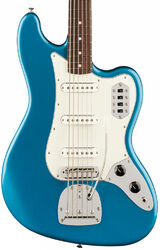 Bariton elektrische gitaar Fender Vintera II '60s Bass VI (MEX, RW) - Lake placid blue