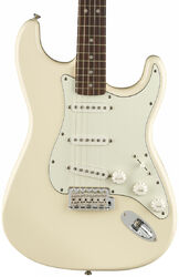 Elektrische gitaar in str-vorm Fender Albert Hammond Jr. Stratocaster (MEX, RW) - Olympic white