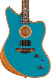 Folk gitaar Fender American Acoustasonic Jazzmaster - ocean turquoise