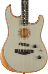 Volksgitaar Fender American Acoustasonic Stratocaster - Transparent sonic blue