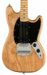 Retro-rock elektrische gitaar Fender BEN GIBBARD MUSTANG SIGNATURE - Natural