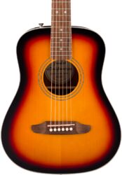 Folk gitaar Fender California Standard Redondo Mini +Bag - 3-Color Sunburst