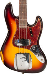 Custom Shop 1962 Jazz Bass #CZ569015 - Relic 3-Color Sunburst