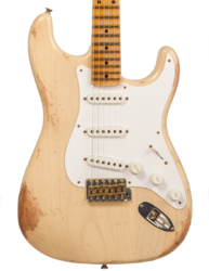 Elektrische gitaar in str-vorm Fender Custom Shop 70th Anniversary 1954 Stratocaster #XN5073 - Heavy relic vintage blonde