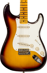 Elektrische gitaar in str-vorm Fender Custom Shop 1956 Stratocaster #CZ570281 - Journeyman relic aged 2-color sunburst