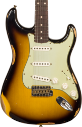 Elektrische gitaar in str-vorm Fender Custom Shop 1959 Stratocaster #R117661 - Relic 2-color sunburst