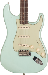 Elektrische gitaar in str-vorm Fender Custom Shop 1964 Stratocaster #CZ579859 - Journey Man Relic Aged Surf Green