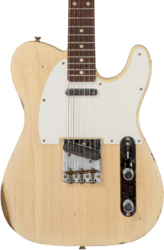 Televorm elektrische gitaar Fender Custom Shop 1960 Telecaster #CZ569492 - Relic natural blonde