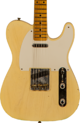 Televorm elektrische gitaar Fender Custom Shop Tomatillo Tele Journeyman Ltd #R109088 - Journeyman relic natural blonde