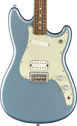 Retro-rock elektrische gitaar Fender Player Duo-Sonic HS (MEX, PF) - Ice blue metallic