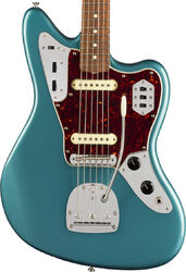 Retro-rock elektrische gitaar Fender Vintera 60's Jaguar (MEX, PF) - Ocean turquoise