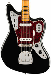 Retro-rock elektrische gitaar Fender Vintera II '70s Jaguar (MEX, MN) - Black