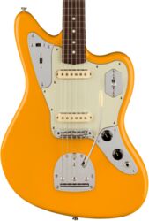 Retro-rock elektrische gitaar Fender Jaguar Johnny Marr Signature - Fever dream yellow