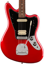 Retro-rock elektrische gitaar Fender Player Jaguar (MEX, PF) - Candy apple red