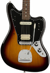 Retro-rock elektrische gitaar Fender Player Jaguar (MEX, PF) - 3-color sunburst