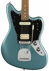 Retro-rock elektrische gitaar Fender Player Jaguar (MEX, PF) - Tidepool