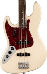 Solid body elektrische bas Fender American Vintage II 1966 Jazz Bass LH (USA, RW) - Olympic white