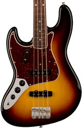 Solid body elektrische bas Fender American Vintage II 1966 Jazz Bass LH (USA, RW) - 3-color sunburst