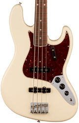 Solid body elektrische bas Fender American Vintage II 1966 Jazz Bass (USA, RW) - Olympic white