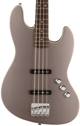 Solid body elektrische bas Fender Aerodyne Special Jazz Bass (Japan, RW) - Dolphin gray metallic