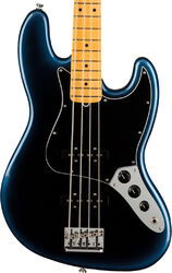 Solid body elektrische bas Fender American Professional II Jazz Bass (USA, MN) - Dark night