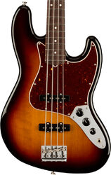 Solid body elektrische bas Fender American Professional II Jazz Bass (USA, RW) - 3-color sunburst