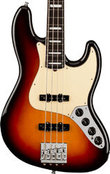 Solid body elektrische bas Fender American Ultra Jazz Bass (USA, RW) - Ultraburst