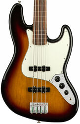 Solid body elektrische bas Fender Player Jazz Bass Fretless (MEX, PF) - 3-color sunburst