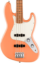 Solid body elektrische bas Fender Player Jazz Bass Ltd (MEX, PF) - Pacific peach