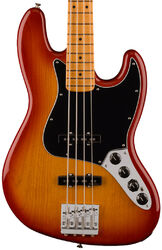 Solid body elektrische bas Fender Player Plus Jazz Bass (MEX, PF) - Sienna sunburst