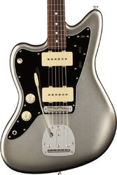 Linkshandige elektrische gitaar Fender American Professional II Jazzmaster Linkshandige (USA, RW) - Mercury